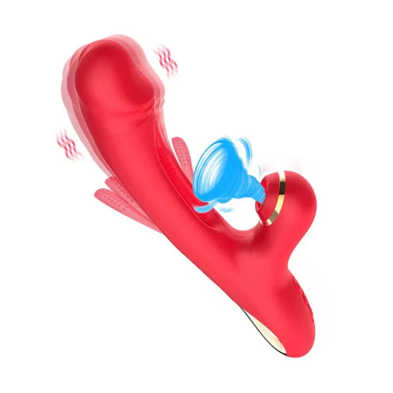 Vibrating Suction Wand: Pleasure Toy