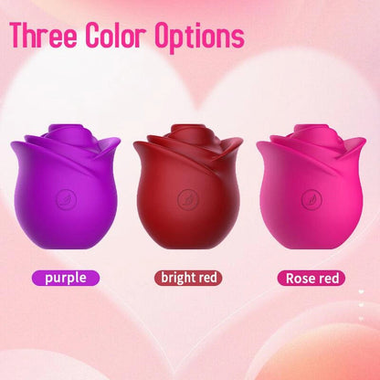 Clitoral Rose Sucker Vibrator