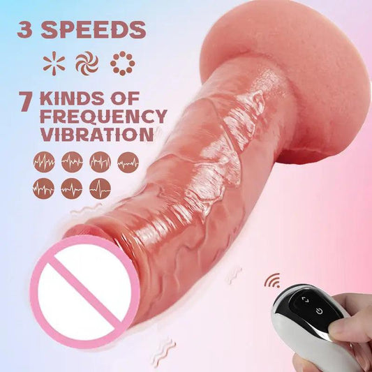 Wireless Controlled Swinging Simulation Dildo