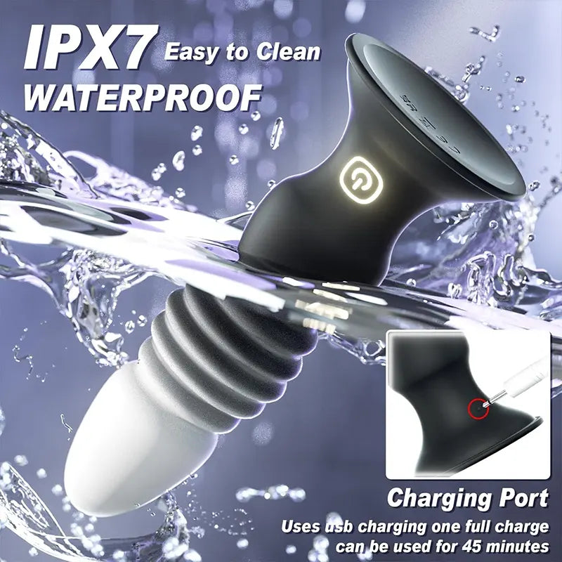 App-Controlled Thrusting Prostate Vibrator