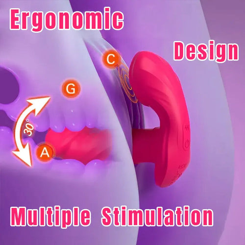 App Control 3-in-1 Clitoris and G-Spot Dildo Vibrator