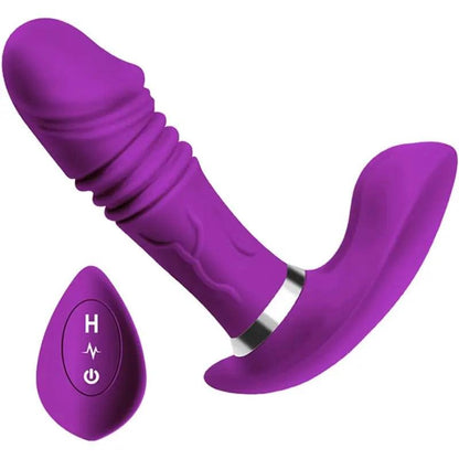 Wearable Simulation Heated Remote Control Vibrator