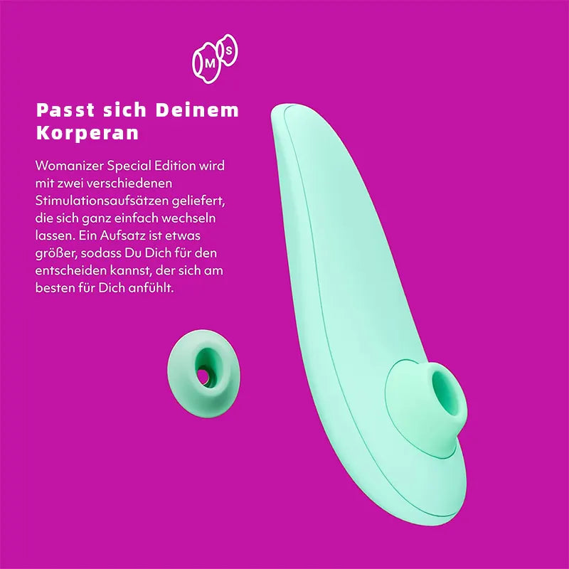 Clitoral sucking vibrator with Air Pulse technology