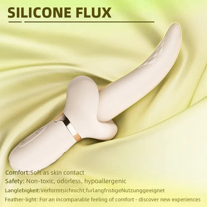 Banana vibrator, long tongue G-spot vibrator