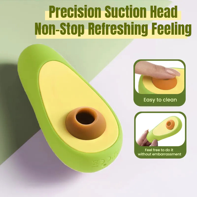 Avocado Clit Sucking Vibrator