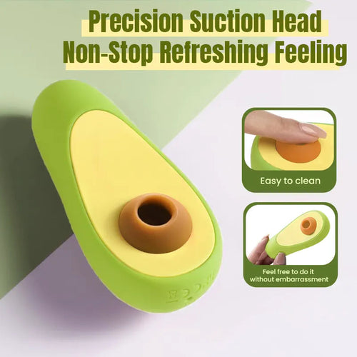 Avocado Clit Sucking Vibrator