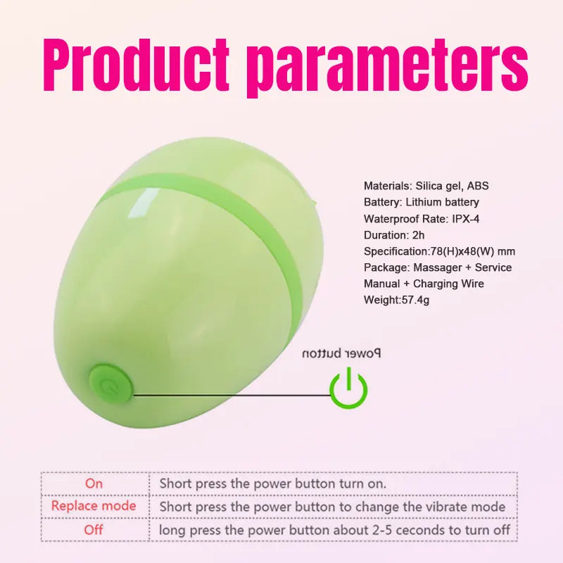 Apple Egg Clitoris Licking Masturbator