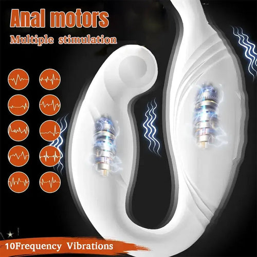 C-type Wearable Vibration Prostate Massager