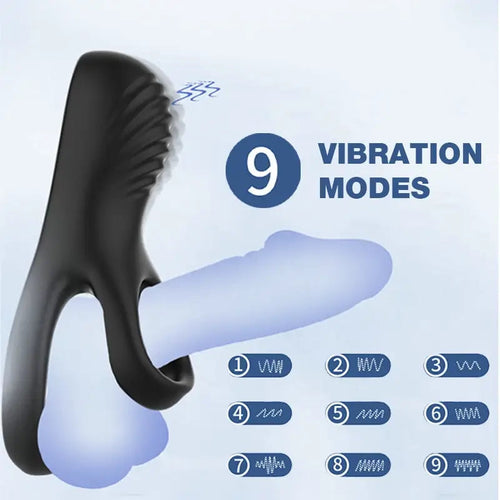 Clitoral Stimulation Vibrating Penis Ring