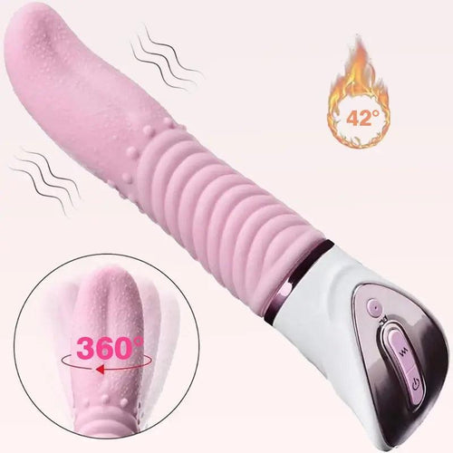 Clitoral G-Spot Soft Tongue Vibrator