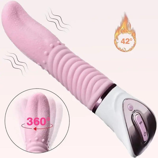 Clitoral G-Spot Soft Tongue Vibrator