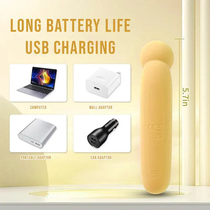 Yellow Note Mini Vibrator