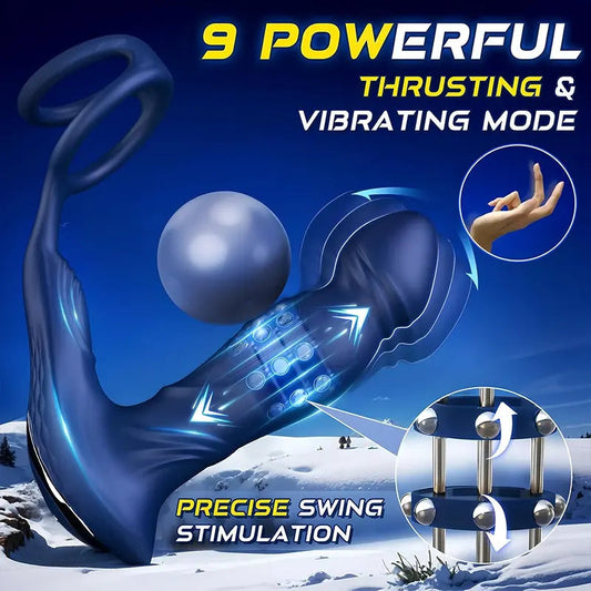 App-Controlled Swinging Prostate Plug