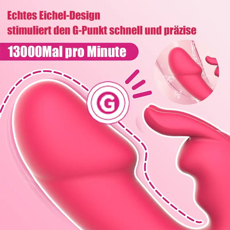 Bunny Jumping Egg Multi-Frequency Vibrating Massager