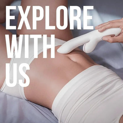 White Rabbit Vibrator Dual Motor Personal Vibrator