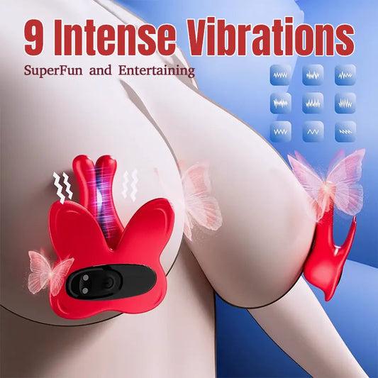 Vibrant Touch Nipple & Multi-Zone Vibrator