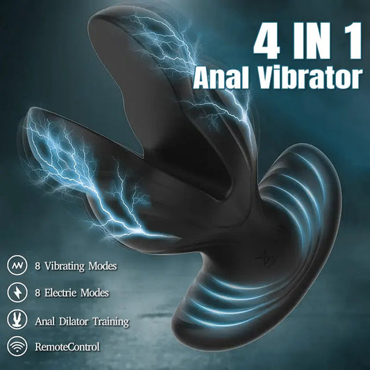 Y-Shape Vibrating Rear Anal Plug