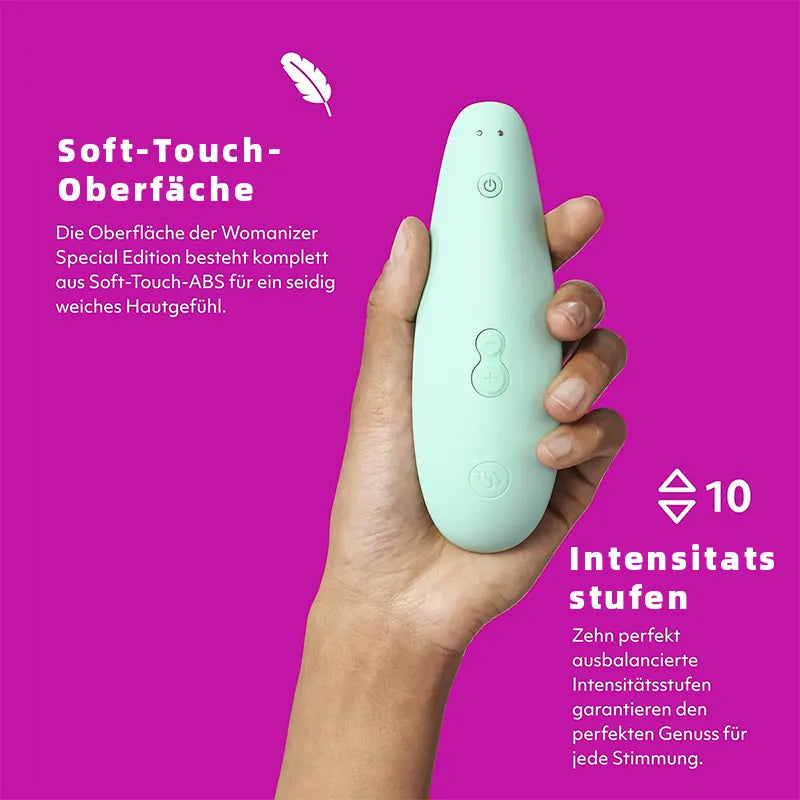 Clitoral sucking vibrator with Air Pulse technology