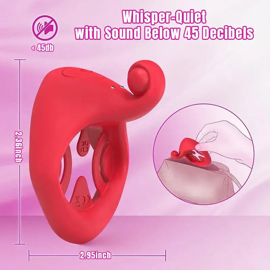 Vibrating Cock Ring Penis Ring with APP Remote Control