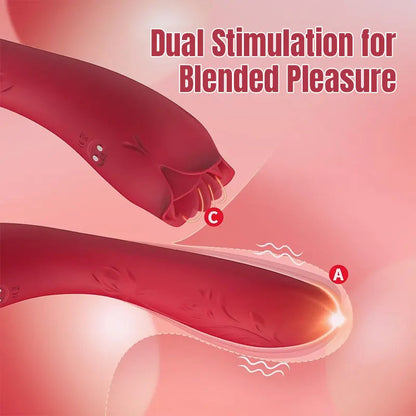 BlissLick Dual Stimulation Clitoral Vibrator