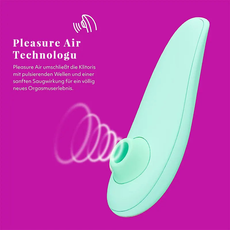 Clitoral sucking vibrator with Air Pulse technology