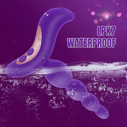 Anal Training Kit with Vibrating Anal Plug