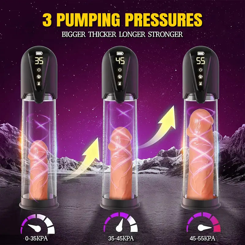 Automatic Sucking Vibrator Penis Pump