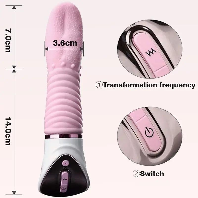 Clitoral G-Spot Soft Tongue Vibrator