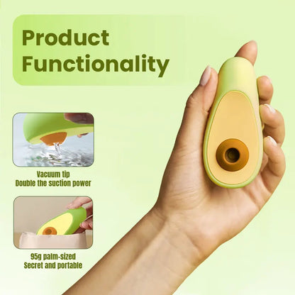 Avocado Clit Sucking Vibrator