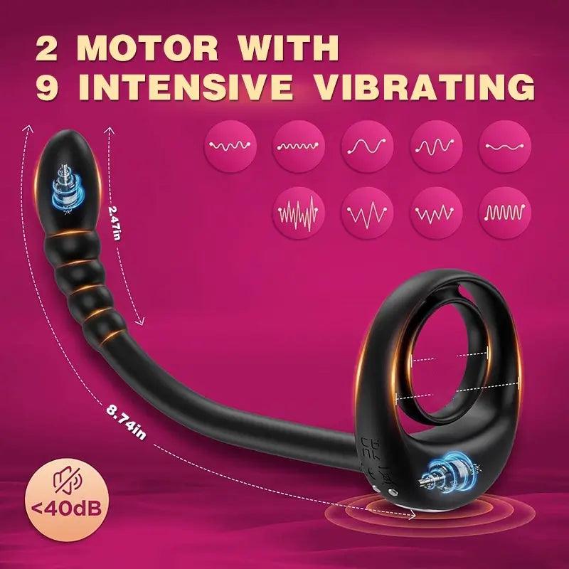 Anal Vibrating Cum Locking Ring