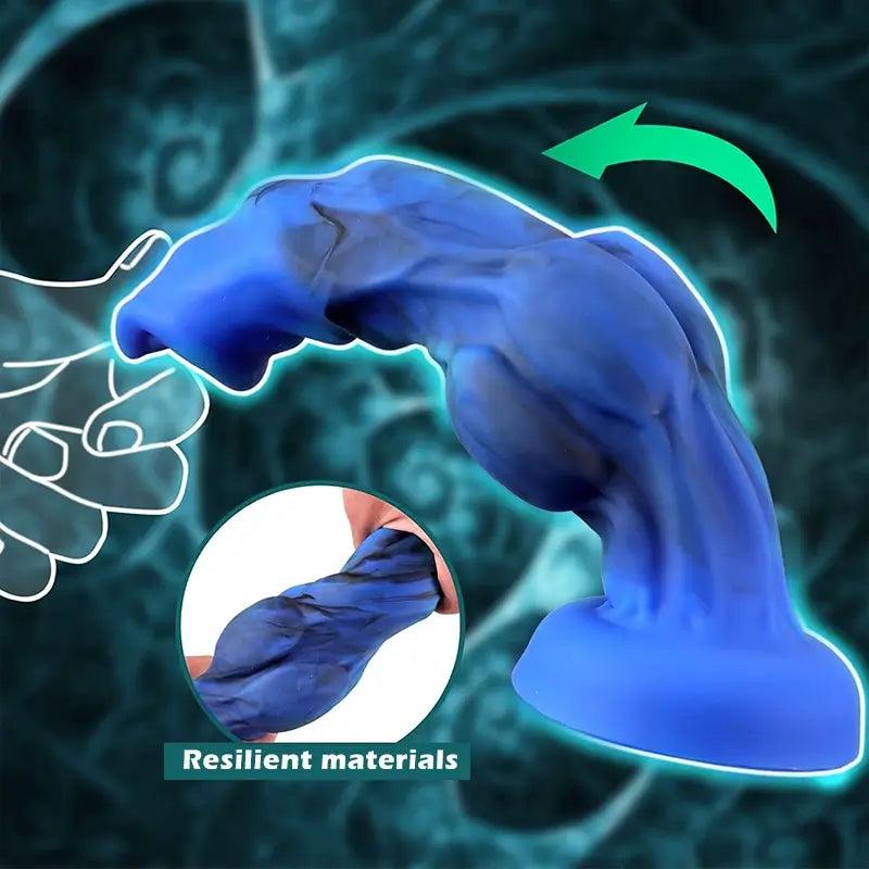 Wolf-Inspired Animal Replica Dildos