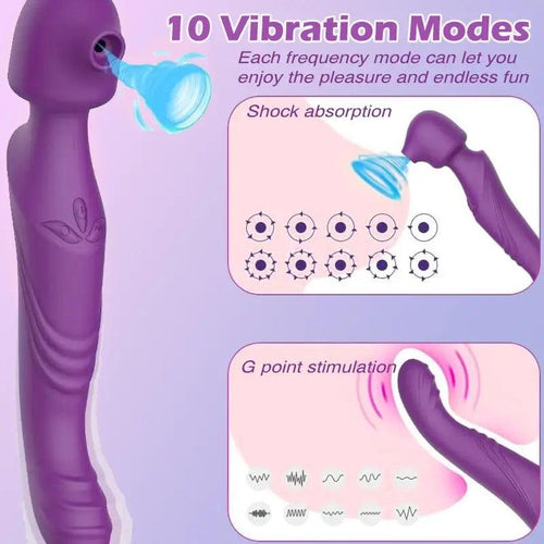 Clit Sucking G-spot AV Stick