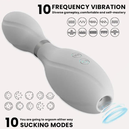Bowling Ball Sucking Vibrator