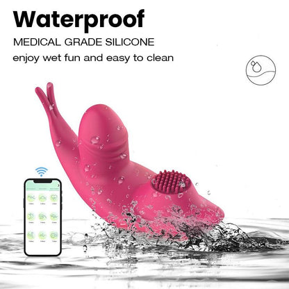 APP Vibrating Invisible Wearable Masturbator