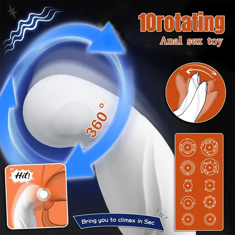 C-type Wearable Vibration Prostate Massager