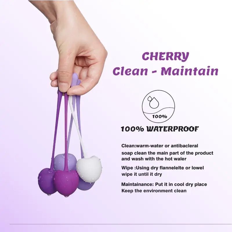 Cherry Advance Vaginal Dumbbell Balls