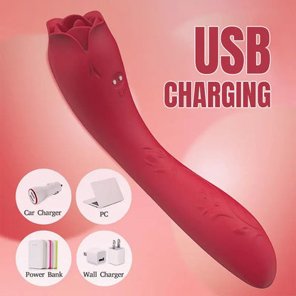 BlissLick Dual Stimulation Clitoral Vibrator