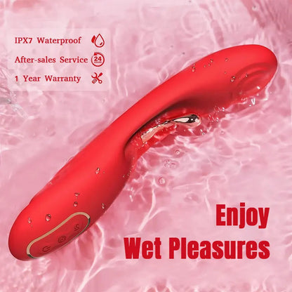 Clitoris G-spot Dual Stimulation Rabbit Vibrator