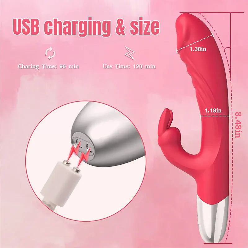 Visual G-Spot Rabbit Vibrator with Camera