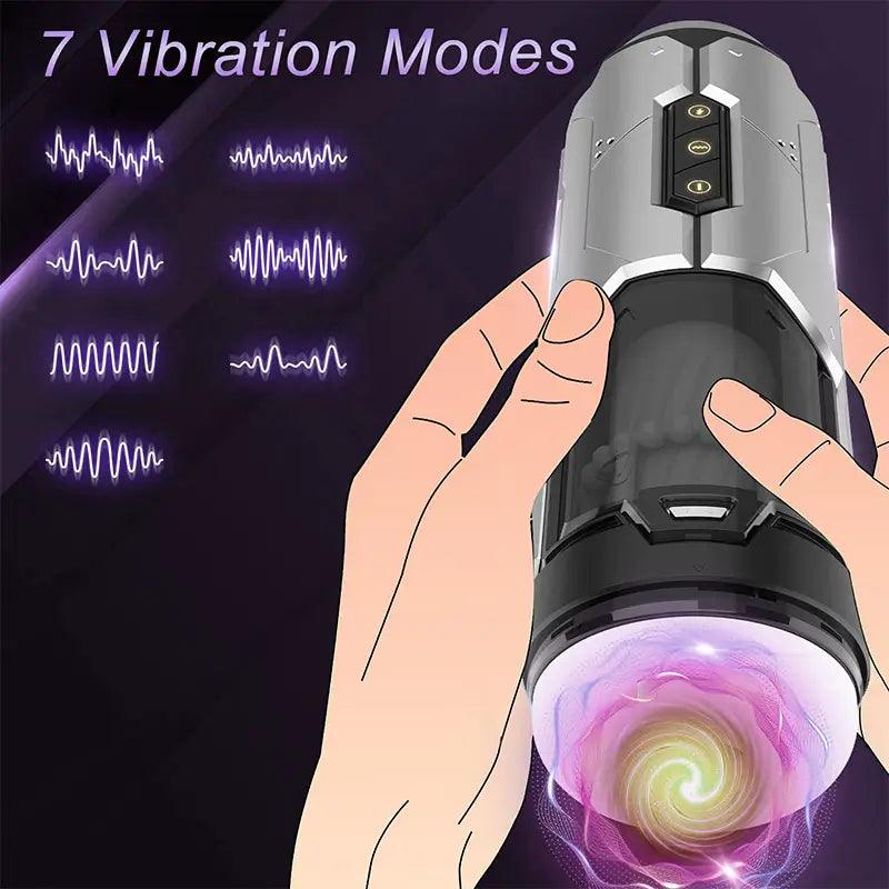 Auto Retractable Smart Heated Masturbation Cup