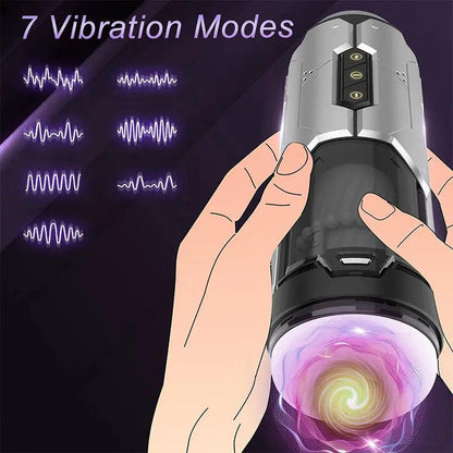 Auto Retractable Smart Heated Masturbation Cup