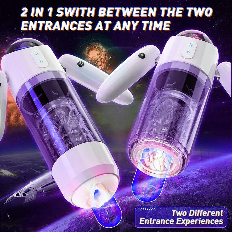 Astronaut Telescopic Swivel Masturbation Cup