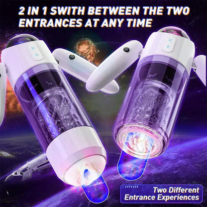 Astronaut Telescopic Swivel Masturbation Cup