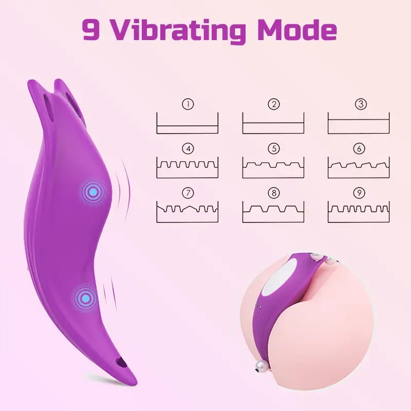 Wearable Silicone Panty Vibrator