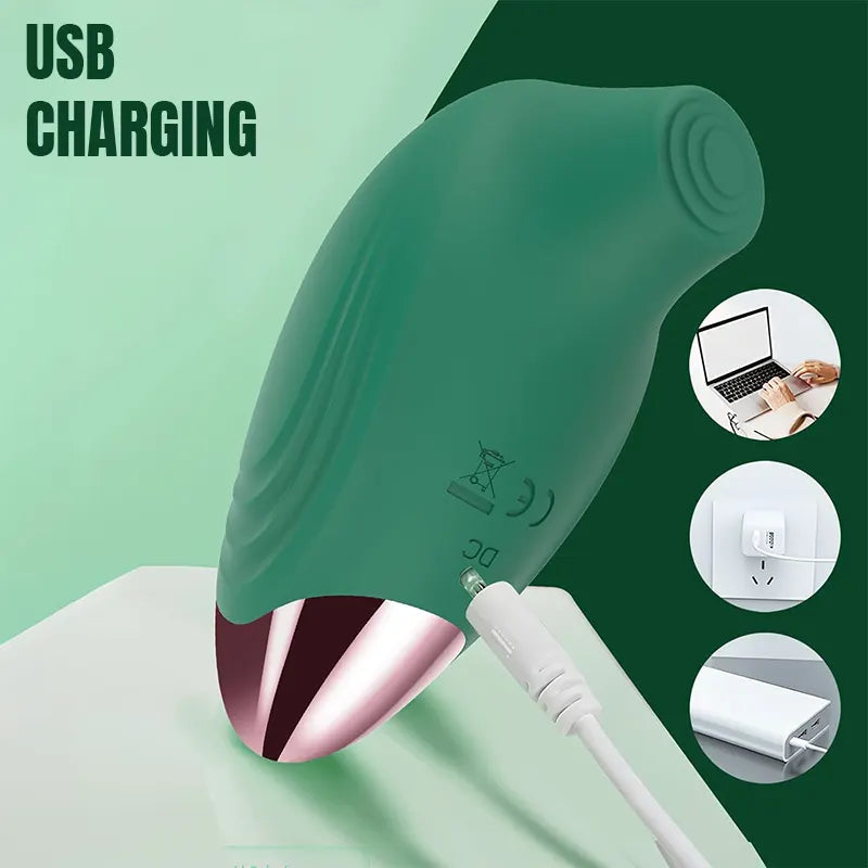 Clitoral Pacifier Female Sucking Vibrator