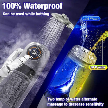 Automatic Vacuum Pump LCD Masturbation Cup