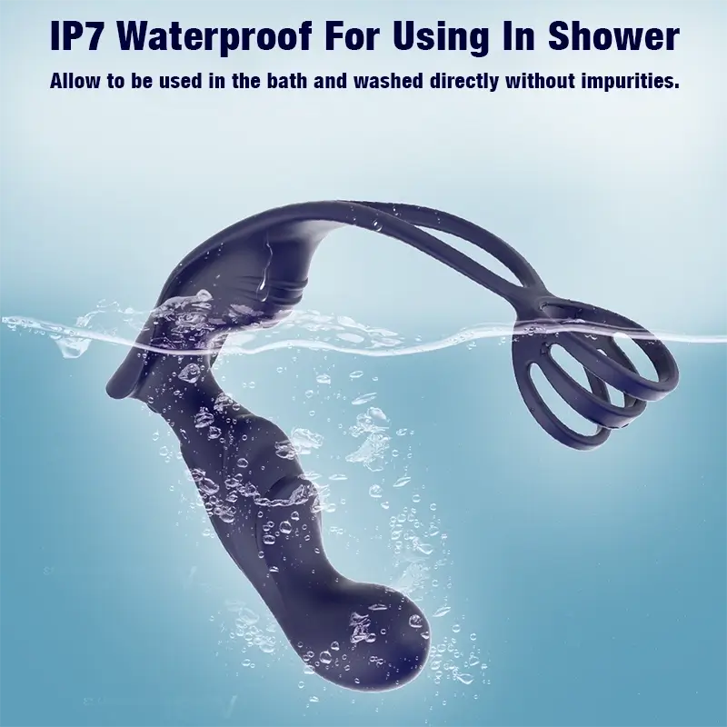 Blue Samurai Prostate Vibrating Sperm-Locking Ring