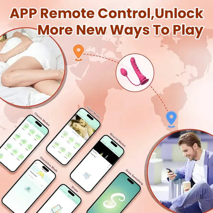 Vibrator Dildo for Women with App Control & 9 Modes Fun