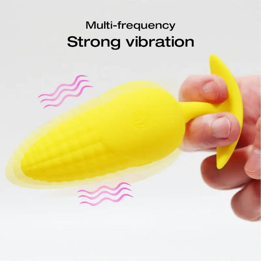 Corn Remote Control Vibrating Anal Plug