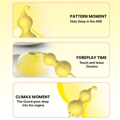 Zucchini Vibrating Masturbation Egg